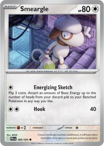 ME02 - Phantasmal Flames - 080/094 - Smeargle - Common