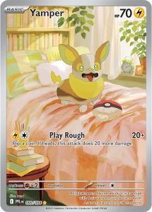 ME02 - Phantasmal Flames - 099/094 - Yamper - Illustration Rare