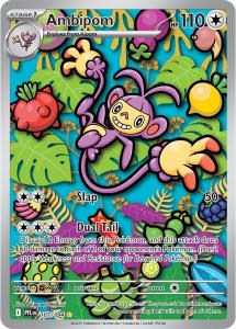 ME02 - Phantasmal Flames - 107/094 - Ambipom - Illustration Rare