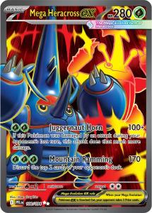 ME02 - Phantasmal Flames - 108/094 - Mega Heracross ex - Special Illustration Rare