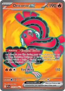 ME02 - Phantasmal Flames - 110/094 - Oricorio ex - Special Illustration Rare