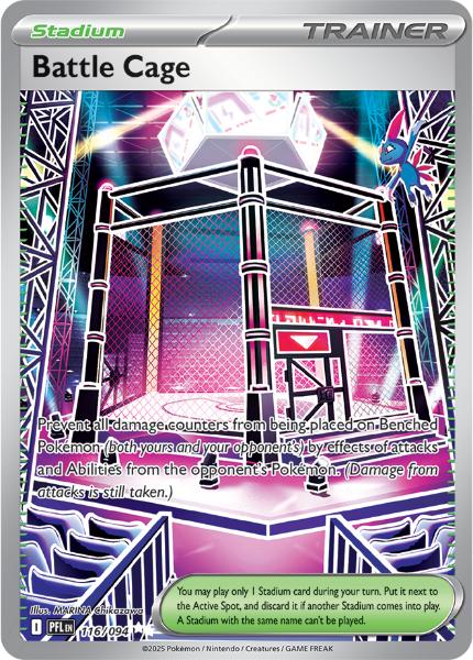 ME02 - Phantasmal Flames - 116/094 - Battle Cage - Special Illustration Rare