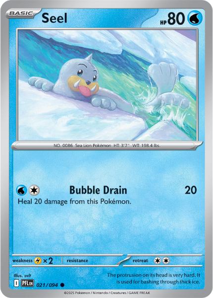 ME02 - Phantasmal Flames - 021/094 - Seel - Common Reverse