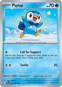 ME02 - Phantasmal Flames - 027/094 - Piplup - Common Reverse