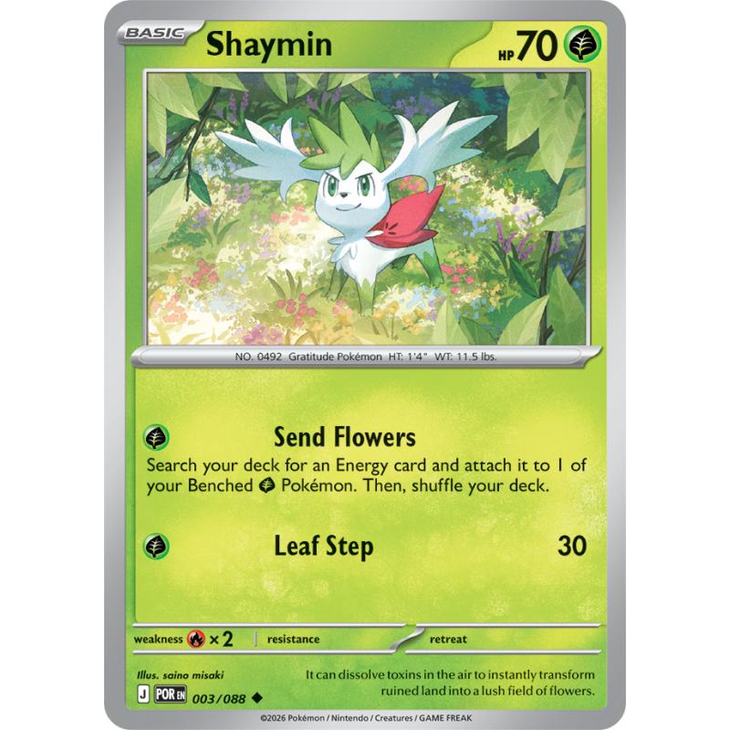 ME03 - Perfect Order - 003/088 - Shaymin - Uncommon