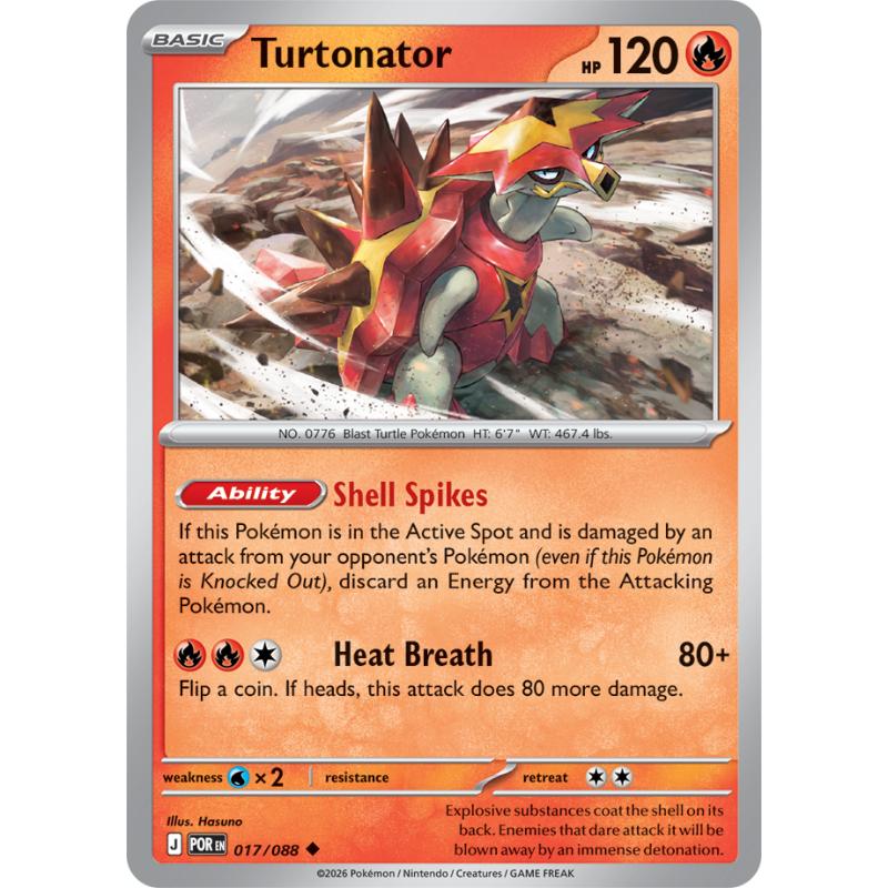 ME03 - Perfect Order - 017/088 - Turtonator - Uncommon