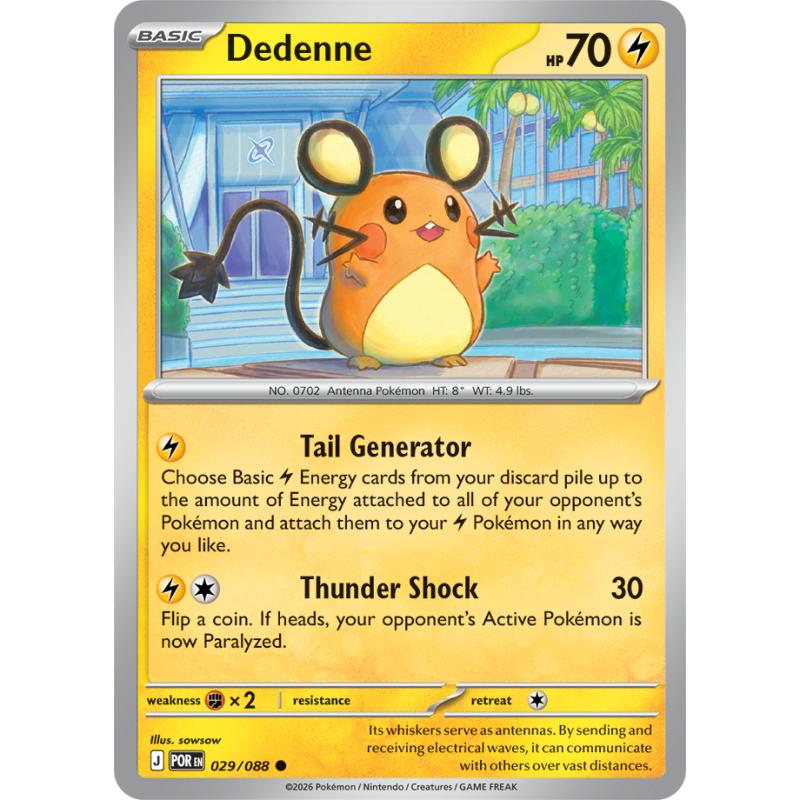 ME03 - Perfect Order - 029/088 - Dedenne - Common
