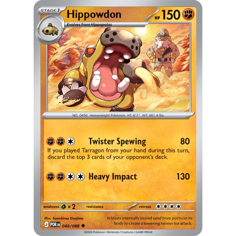 ME03 - Perfect Order - 040/088 - Hippowdon - Uncommon
