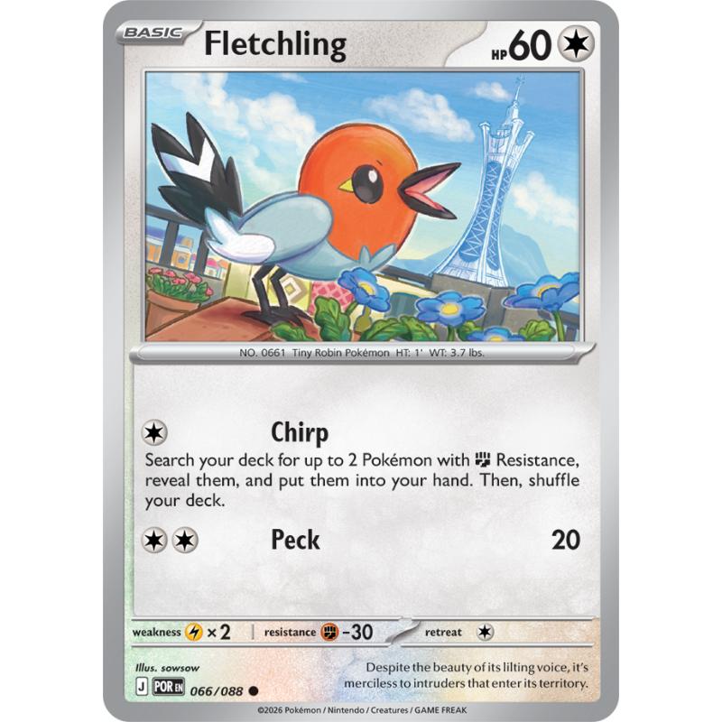 ME03 - Perfect Order - 066/088 - Fletchling - Common