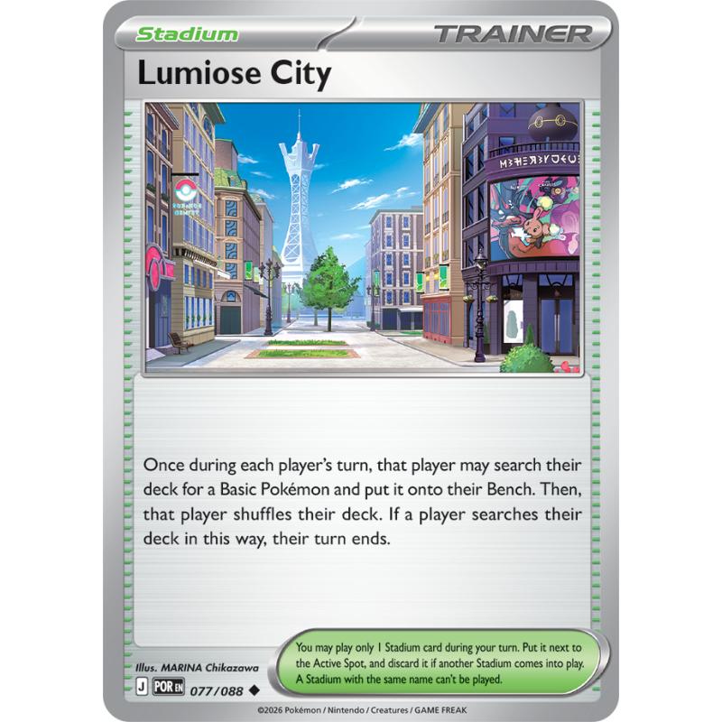 ME03 - Perfect Order - 077/088 - Lumiose City - Uncommon