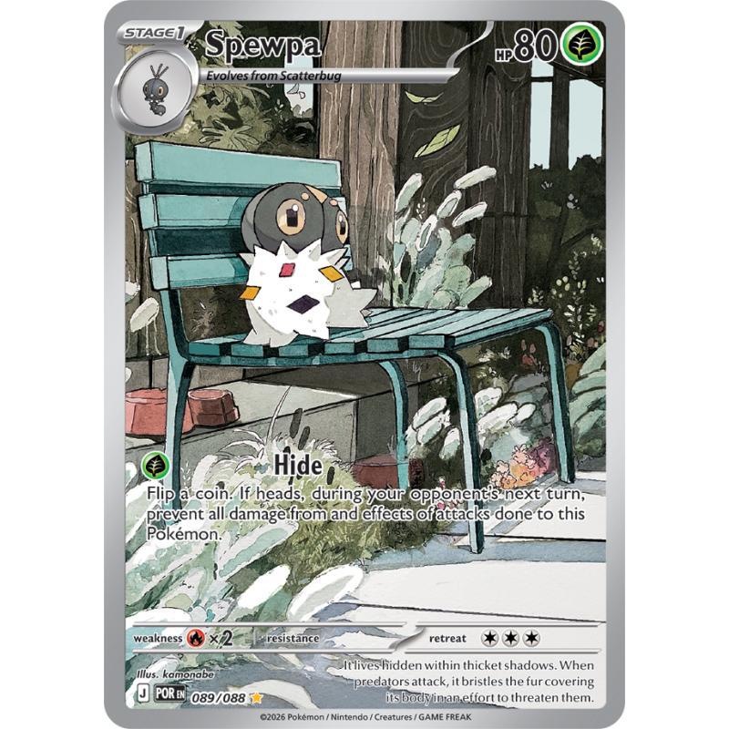 ME03 - Perfect Order - 089/088 - Spewpa - Illustration Rare
