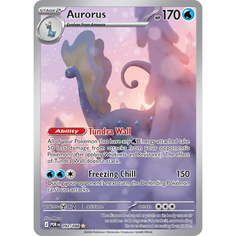 ME03 - Perfect Order - 092/088 - Aurorus - Illustration Rare