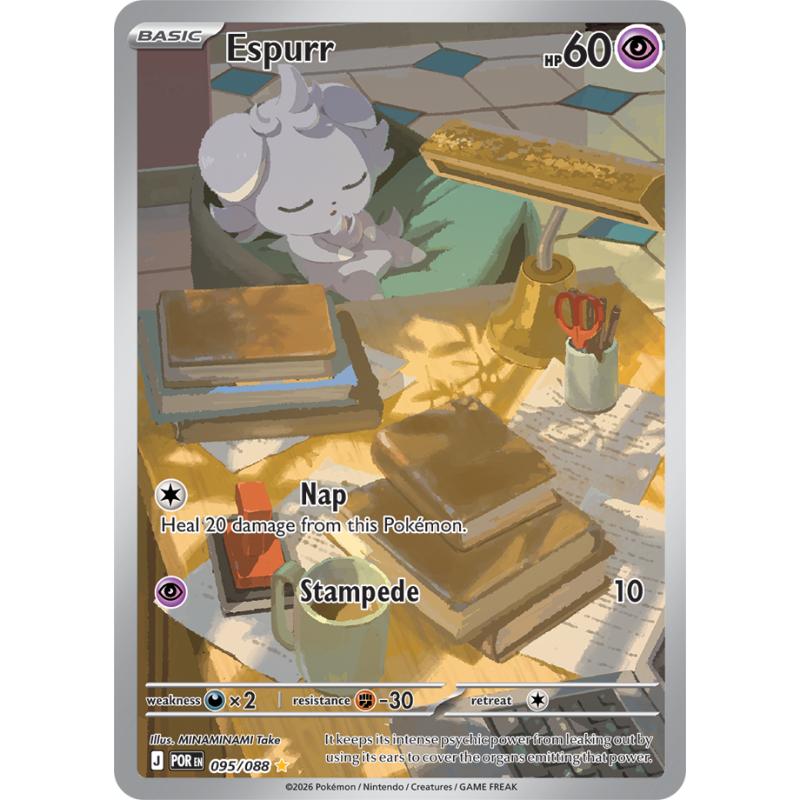 ME03 - Perfect Order - 095/088 - Espurr - Illustration Rare