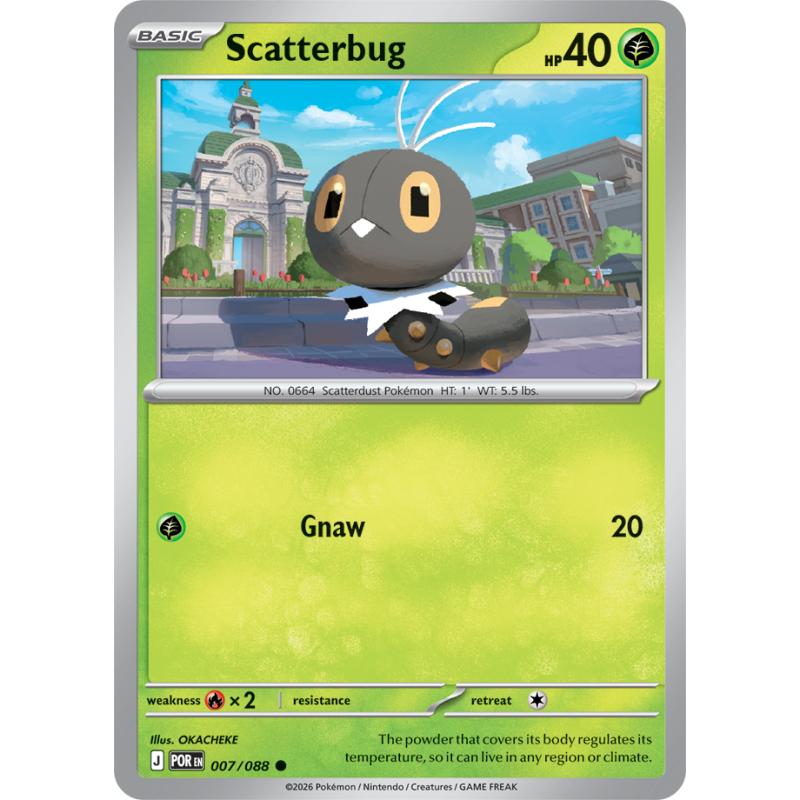 ME03 - Perfect Order - 007/088 - Scatterbug - Common Reverse