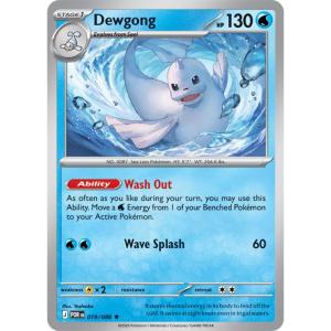 ME03 - Perfect Order - 019/088 - Dewgong - Rare Holo Reverse