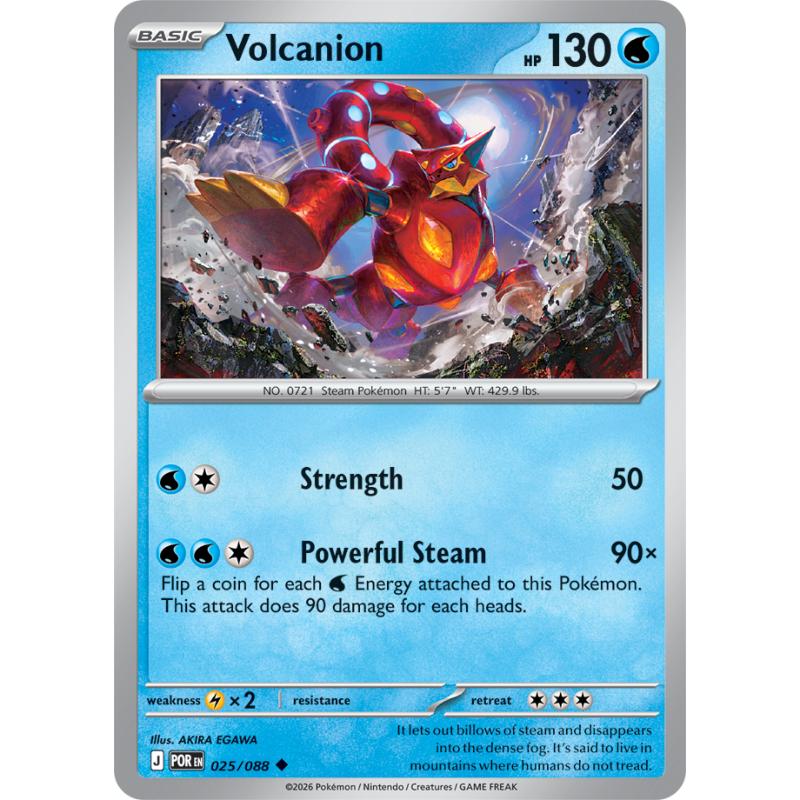 ME03 - Perfect Order - 025/088 - Volcanion - Uncommon Reverse