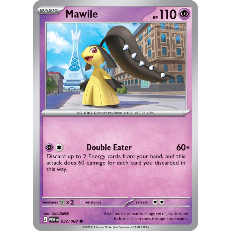 ME03 - Perfect Order - 032/088 - Mawile - Common Reverse