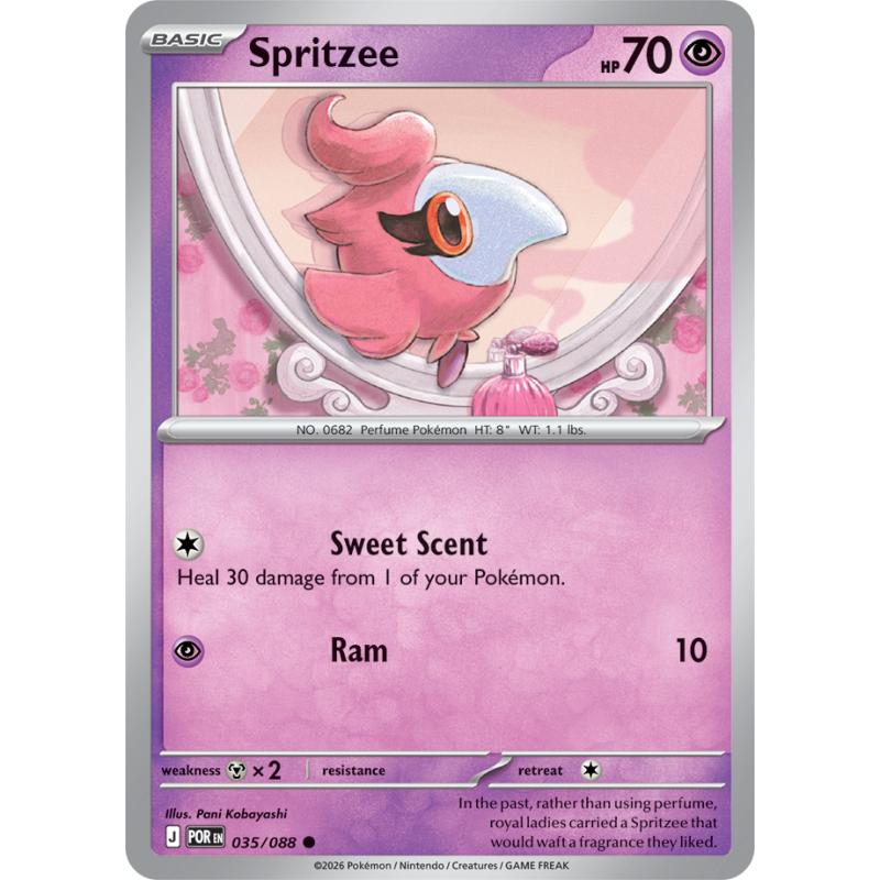 ME03 - Perfect Order - 035/088 - Spritzee - Common Reverse