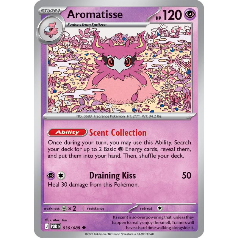 ME03 - Perfect Order - 036/088 - Aromatisse - Uncommon Reverse