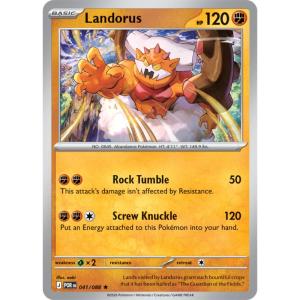 ME03 - Perfect Order - 041/088 - Landorus - Rare Holo Reverse