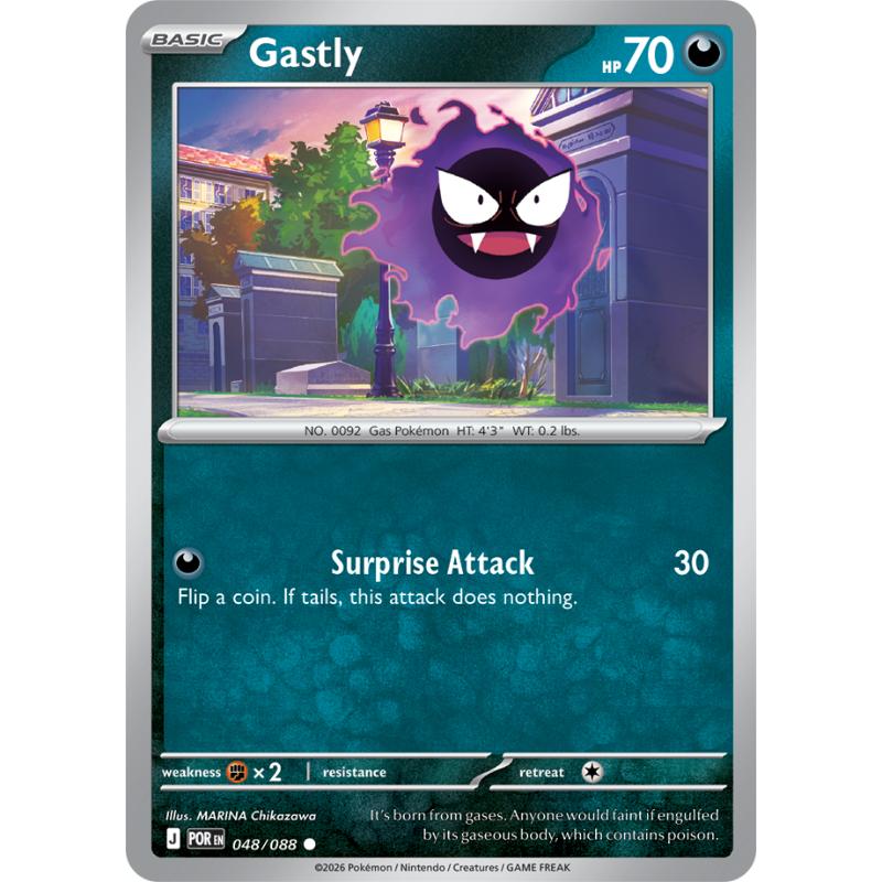 ME03 - Perfect Order - 048/088 - Gastly - Common Reverse