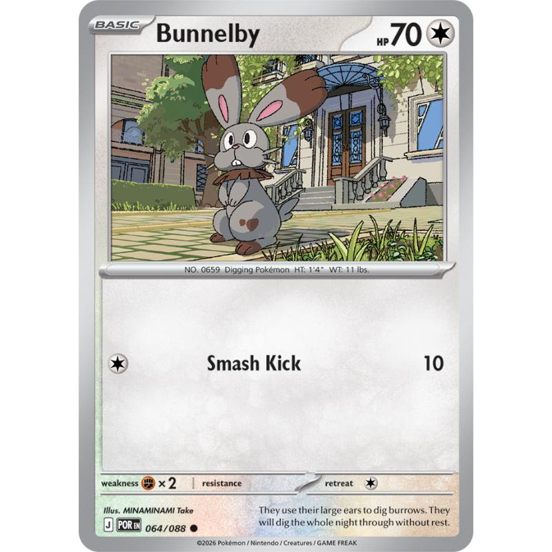 ME03 - Perfect Order - 064/088 - Bunnelby - Common Reverse