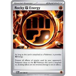 ME03 - Perfect Order - 087/088 - Rocky Energy - Rare Holo Reverse