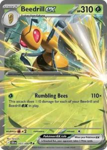ME04 - Chaos Rising - 003/086 - Beedrill ex - Double Rare