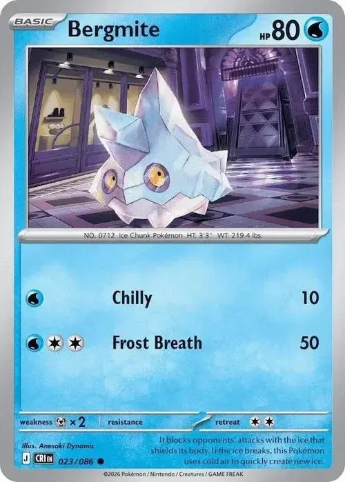 ME04 - Chaos Rising - 023/086 - Bergmite - Common