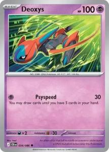 ME04 - Chaos Rising - 034/086 - Deoxys - Uncommon
