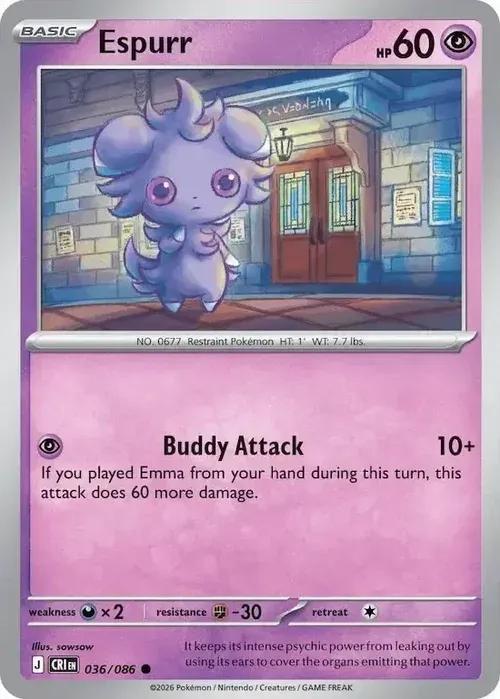 ME04 - Chaos Rising - 036/086 - Espurr - Common
