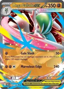 ME04 - Chaos Rising - 048/086 - Mega Gallade ex - Double Rare