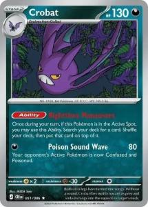 ME04 - Chaos Rising - 051/086 - Crobat - Rare Holo