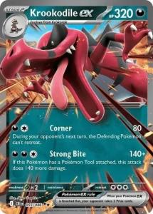 ME04 - Chaos Rising - 055/086 - Krookodile ex - Double Rare