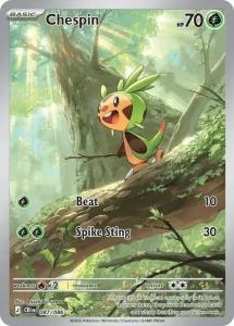 ME04 - Chaos Rising - 087/086 - Chespin - Illustration Rare