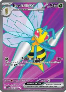 ME04 - Chaos Rising - 098/086 - Beedrill ex - Ultra Rare