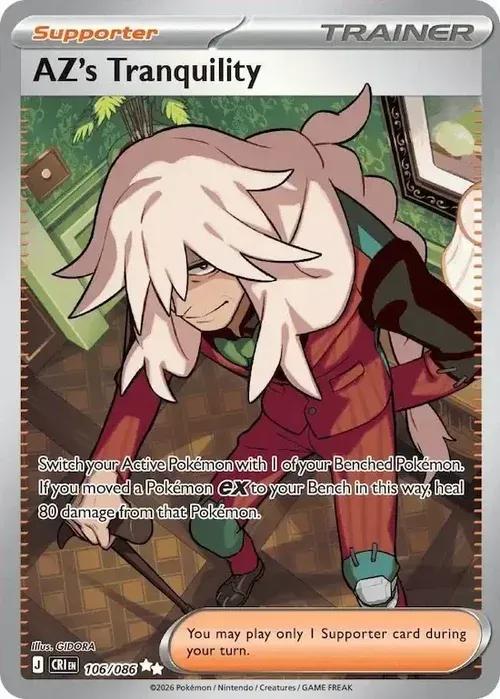 ME04 - Chaos Rising - 106/086 - AZ’s Tranquility - Ultra Rare