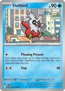ME04 - Chaos Rising - 018/086 - Delibird - Uncommon Reverse