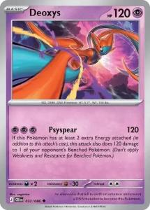 ME04 - Chaos Rising - 032/086 - Deoxys - Uncommon Reverse