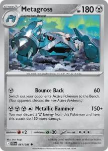 ME04 - Chaos Rising - 061/086 - Metagross - Uncommon Reverse