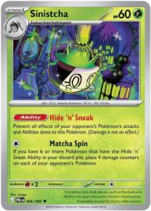 ME05 - Pitch Black - 006/084 - Sinistcha - Uncommon