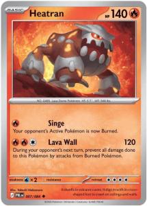 ME05 - Pitch Black - 007/084 - Heatran - Uncommon
