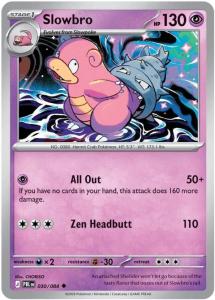 ME05 - Pitch Black - 030/084 - Slowbro - Uncommon