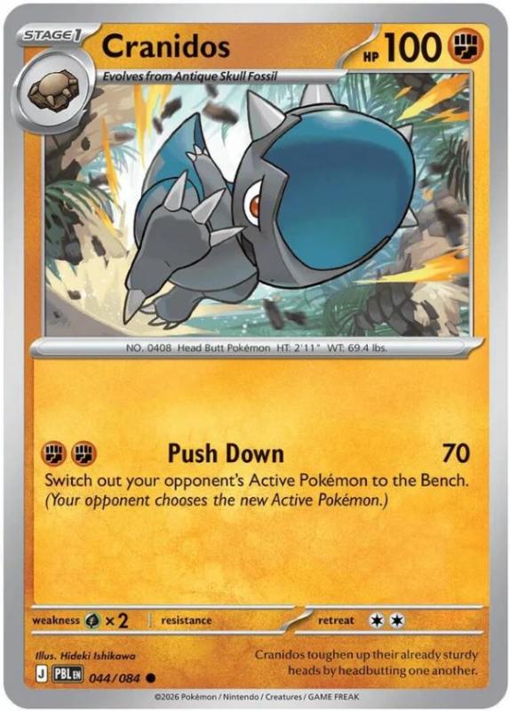 ME05 - Pitch Black - 044/084 - Cranidos - Common