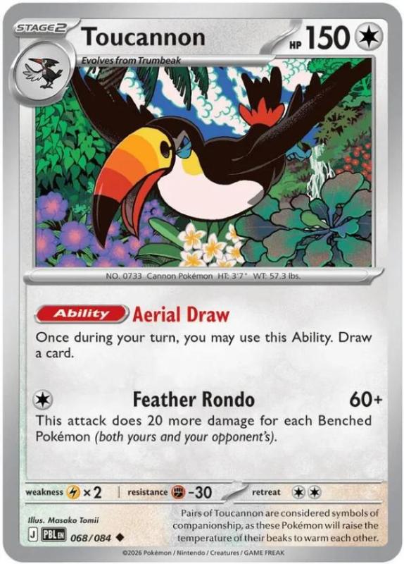ME05 - Pitch Black - 068/084 - Toucannon - Uncommon