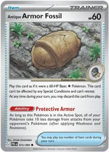ME05 - Pitch Black - 072/084 - Antique Armor Fossil - Common