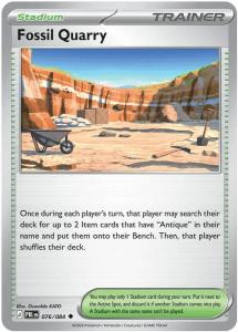 ME05 - Pitch Black - 076/084 - Fossil Quarry - Uncommon