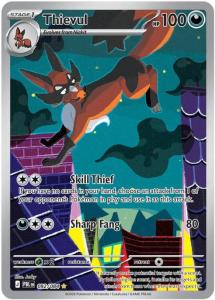 ME05 - Pitch Black - 092/084 - Thievul - Illustration Rare