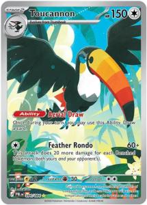 ME05 - Pitch Black - 094/084 - Toucannon - Illustration Rare
