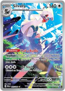 ME05 - Pitch Black - 095/084 - Silvally - Illustration Rare
